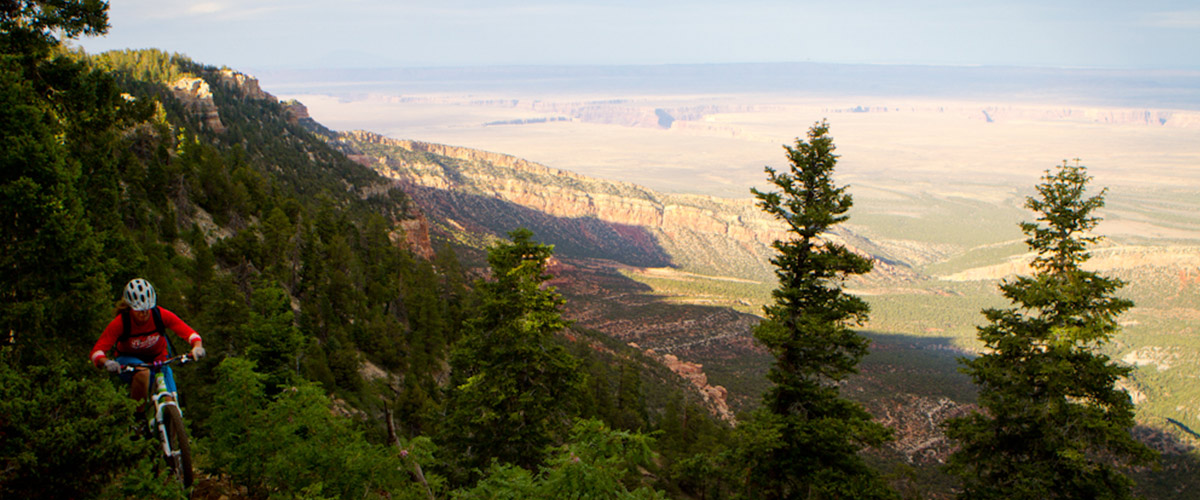 North Rim of the Grand Canyon Bike Trip