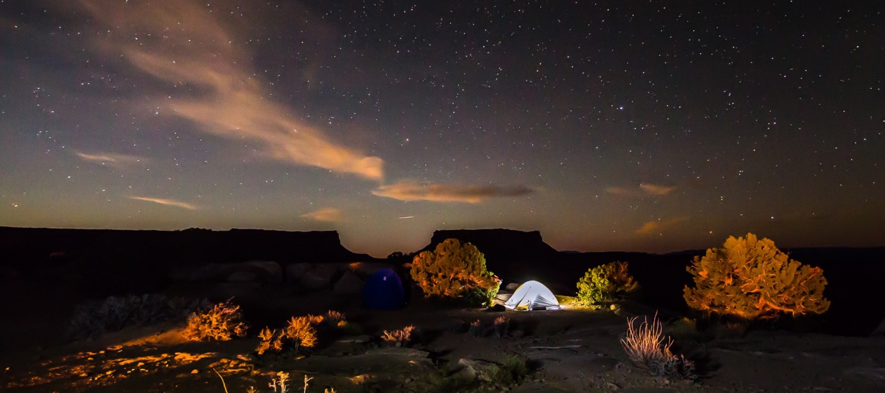 Camping Night Sky